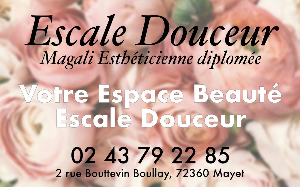 Trail 2025 Logo Sponsor Escale douceur