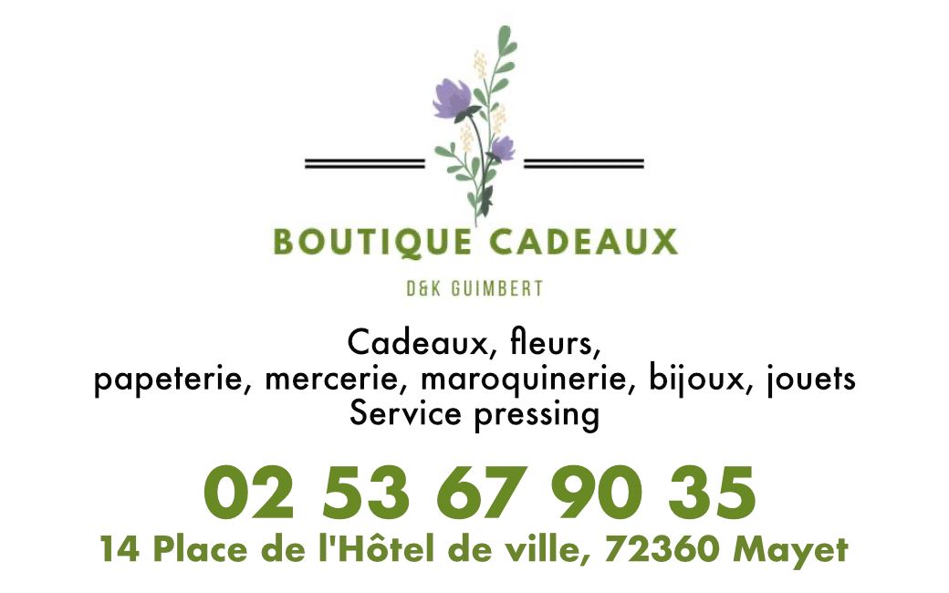 Trail 2025 Logo Sponsor Boutique Cadeaux