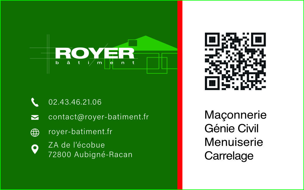Trail 2025 Logo Sponsor Royer Bâtiment
